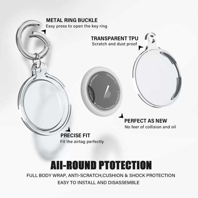 xDfind เคสกันน้ำ TPU แบบครอบเต็ม สำหรับ AirTag รุ่นที่ 2 / AirTag รุ่นที่ 1