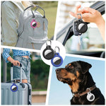 xDfind เคสป้องกัน PC พร้อมหัวล็อกสปริง สำหรับ AirTag รุ่นที่ 2 / AirTag รุ่นที่ 1