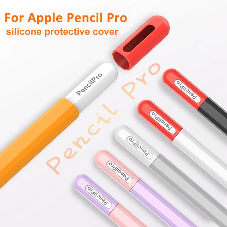 ซองปากกาสไตลัสซิลิโคนสีตัดกัน XDcase สำหรับ Apple Pencil Pro / 2, สำหรับ Apple Pencil Pro / 2 / 1, สำหรับ Apple Pencil USB-C / 3