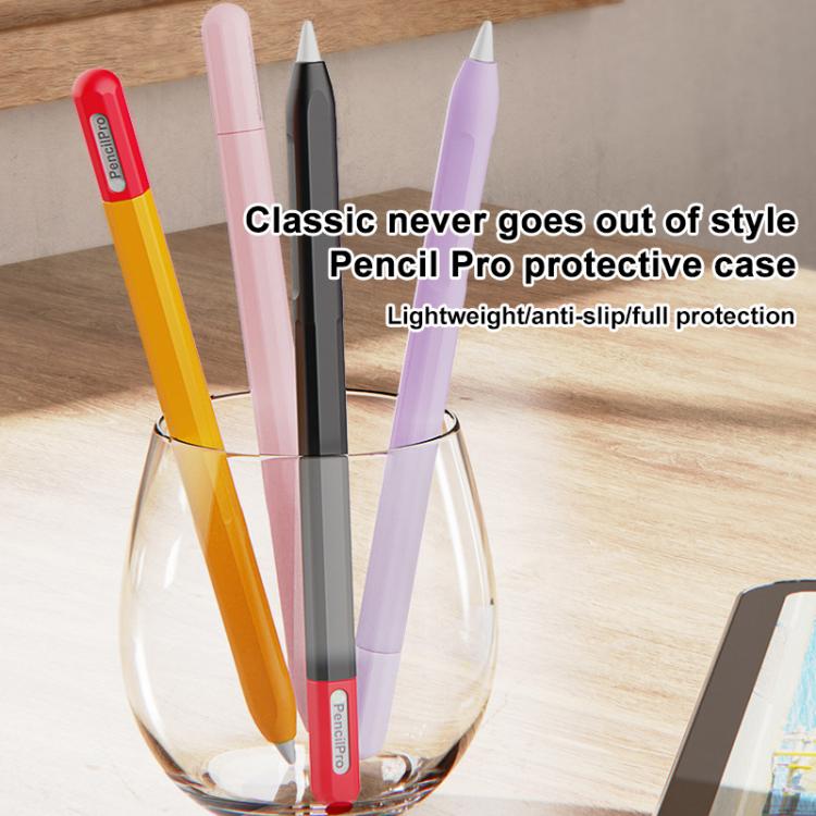ซองปากกาสไตลัสซิลิโคนสีตัดกัน XDcase สำหรับ Apple Pencil Pro / 2, สำหรับ Apple Pencil Pro / 2 / 1, สำหรับ Apple Pencil USB-C / 3