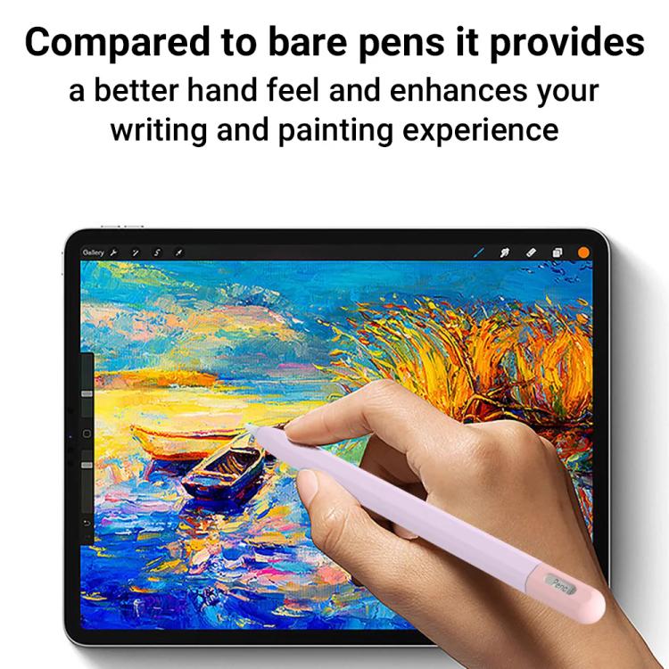 ซองปากกาสไตลัสซิลิโคนสีตัดกัน XDcase สำหรับ Apple Pencil Pro / 2, สำหรับ Apple Pencil Pro / 2 / 1, สำหรับ Apple Pencil USB-C / 3