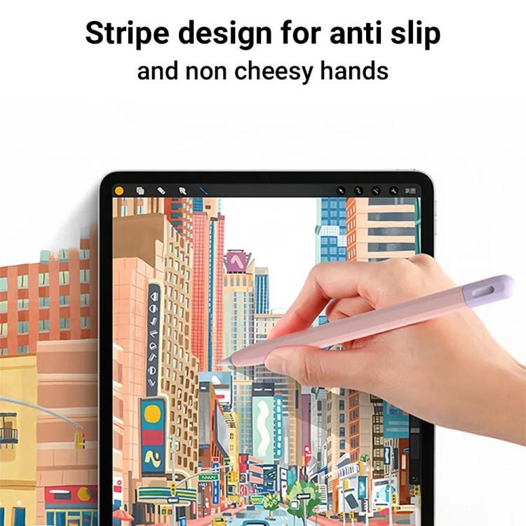 ซองปากกาสไตลัสซิลิโคนสีตัดกัน XDcase สำหรับ Apple Pencil Pro / 2, สำหรับ Apple Pencil Pro / 2 / 1, สำหรับ Apple Pencil USB-C / 3