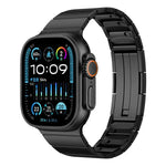 สายรัดนาฬิกาสแตนเลสสตีลแบบเม็ดเดี่ยวปลดล็อกเร็ว สำหรับ Apple Watch 46mm / 49mm / 45mm / 44mm, สำหรับ Apple Watch 42mm / 41mm / 40mm / 38mm