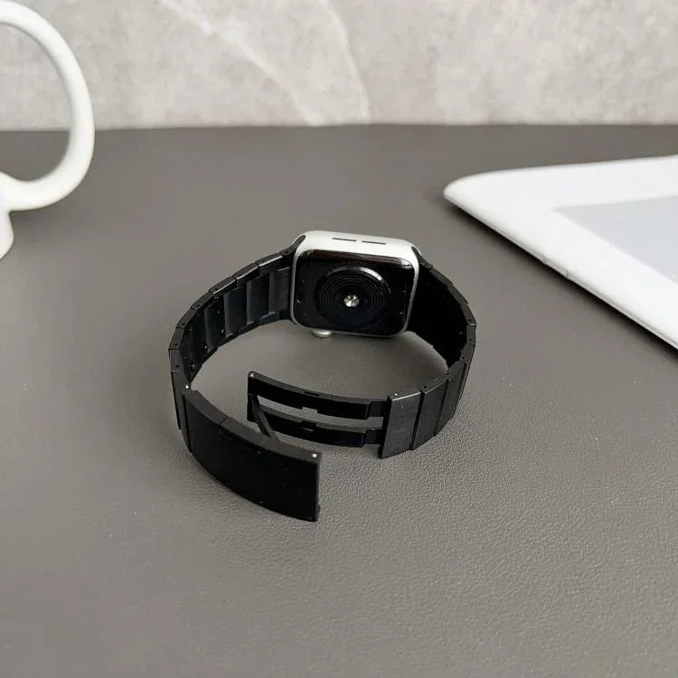 สายรัดนาฬิกาสแตนเลสสตีลแบบเม็ดเดี่ยวปลดล็อกเร็ว สำหรับ Apple Watch 46mm / 49mm / 45mm / 44mm, สำหรับ Apple Watch 42mm / 41mm / 40mm / 38mm