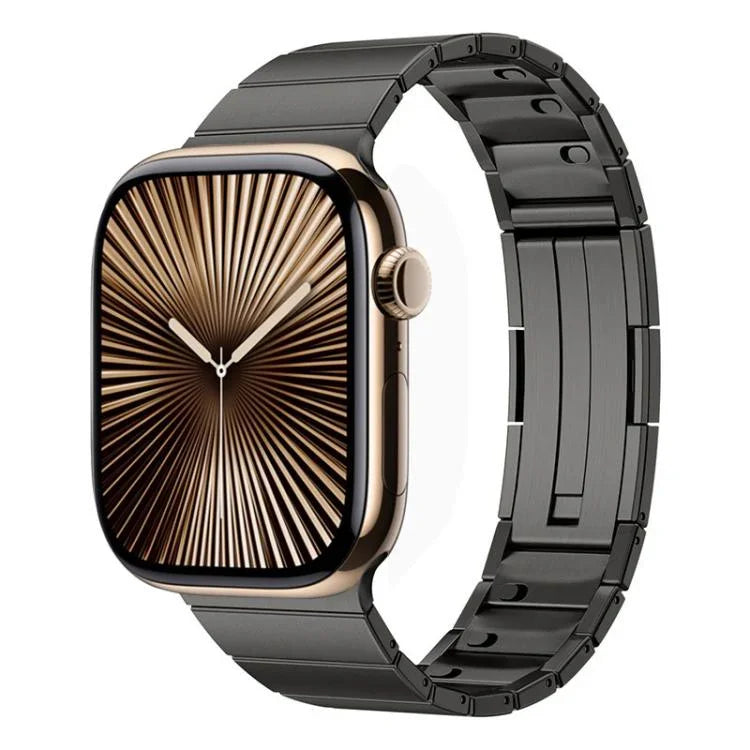 สายรัดนาฬิกาสแตนเลสสตีลแบบเม็ดเดี่ยวปลดล็อกเร็ว สำหรับ Apple Watch 46mm / 49mm / 45mm / 44mm, สำหรับ Apple Watch 42mm / 41mm / 40mm / 38mm