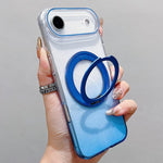เคสโทรศัพท์ MagSafe พร้อมที่จับหมุน 360 องศาไล่ระดับสีแบบโปร่งใส สำหรับ iPhone 17 Pro Max, สำหรับ iPhone 17 Pro, สำหรับ iPhone 17, สำหรับ iPhone Air, สำหรับ iPhone 16 Pro Max, สำหรับ iPhone 16 Pro, สำหรับ iPhone 16 Plus, สำหรับ iPhone 16