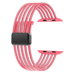 สายรัดนาฬิกาไนลอนระบายอากาศแบบเส้นปลา สำหรับ Apple Watch 46mm / 49mm / 45mm / 44mm, สำหรับ Apple Watch S11 42mm / 41mm / 40mm / 38mm