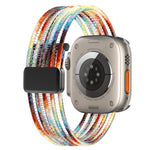 สายรัดนาฬิกาไนลอนระบายอากาศแบบเส้นปลา สำหรับ Apple Watch 46mm / 49mm / 45mm / 44mm, สำหรับ Apple Watch S11 42mm / 41mm / 40mm / 38mm