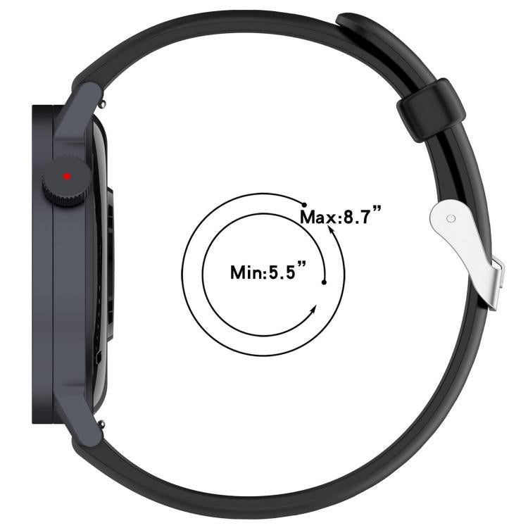 xDFind Solid Color Silicone Watch Band, For Nothing CMF Watch 3 Pro / Watch Pro2 22mm, For Nothing CMF Watch 3 Pro / Watch Pro2 20mm