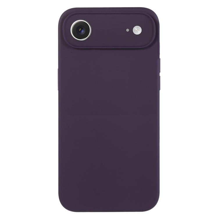 เคสโทรศัพท์ซิลิโคนเหลวสีเรียบรูขุมขนละเอียด, สำหรับ iPhone Air