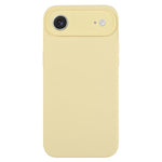 เคสโทรศัพท์ซิลิโคนเหลวสีเรียบรูขุมขนละเอียด, สำหรับ iPhone Air