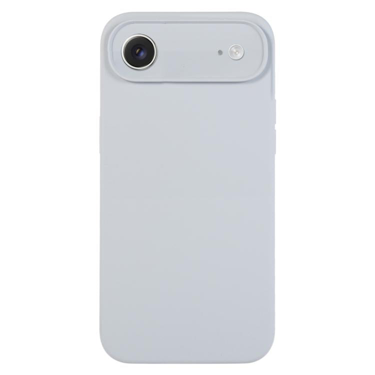 เคสโทรศัพท์ซิลิโคนเหลวสีเรียบรูขุมขนละเอียด, สำหรับ iPhone Air