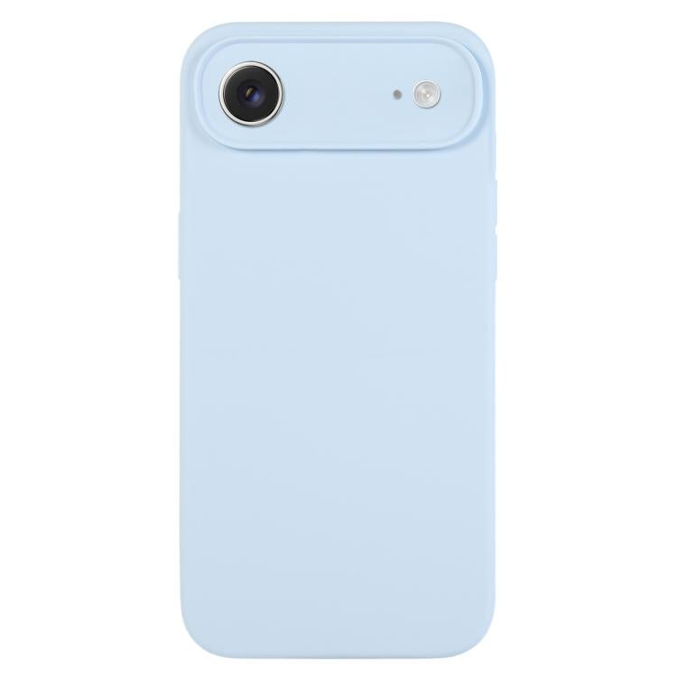 เคสโทรศัพท์ซิลิโคนเหลวสีเรียบรูขุมขนละเอียด, สำหรับ iPhone Air