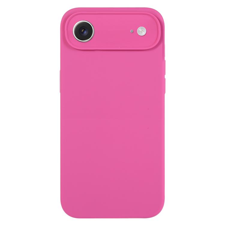 เคสโทรศัพท์ซิลิโคนเหลวสีเรียบรูขุมขนละเอียด, สำหรับ iPhone Air