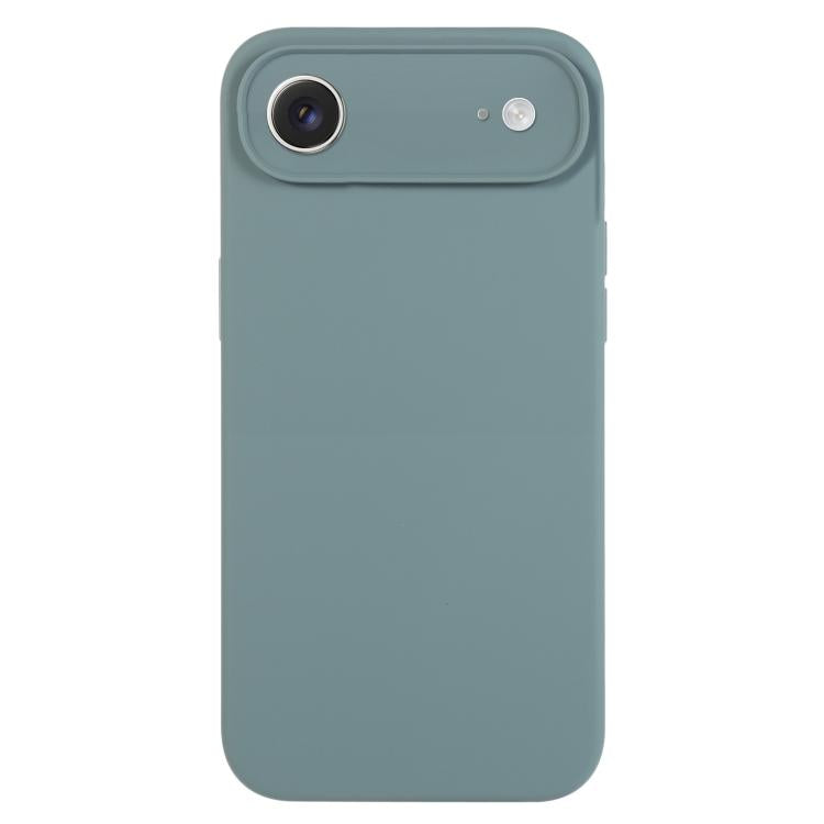 เคสโทรศัพท์ซิลิโคนเหลวสีเรียบรูขุมขนละเอียด, สำหรับ iPhone Air