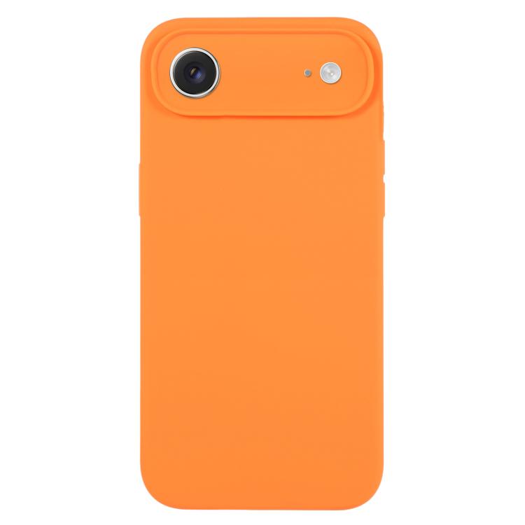 เคสโทรศัพท์ซิลิโคนเหลวสีเรียบรูขุมขนละเอียด, สำหรับ iPhone Air