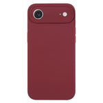 เคสโทรศัพท์ซิลิโคนเหลวสีเรียบรูขุมขนละเอียด, สำหรับ iPhone Air