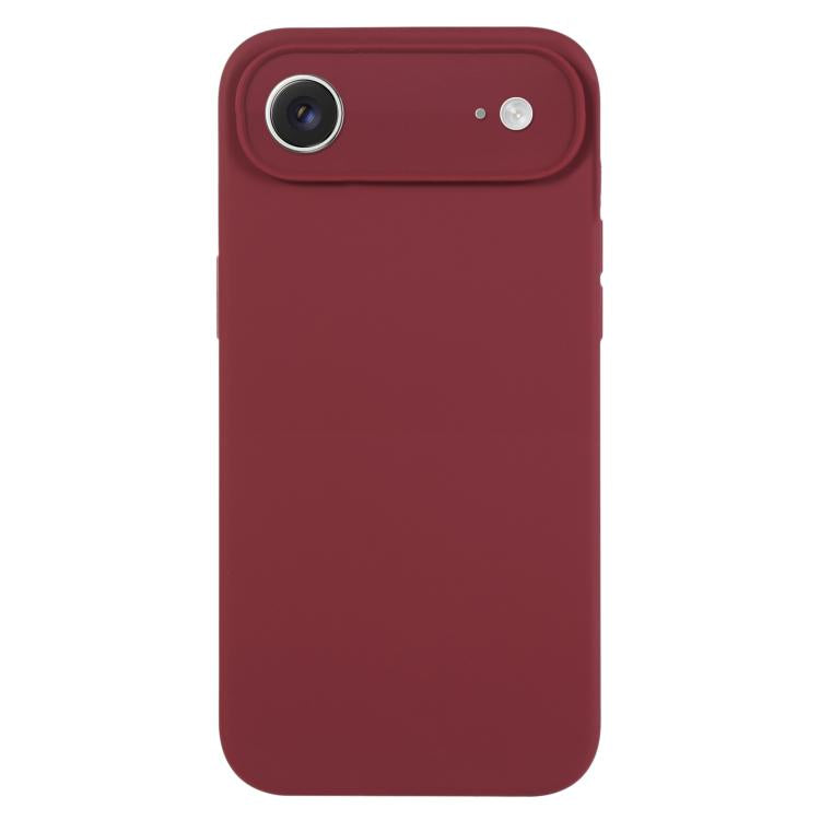 เคสโทรศัพท์ซิลิโคนเหลวสีเรียบรูขุมขนละเอียด, สำหรับ iPhone Air