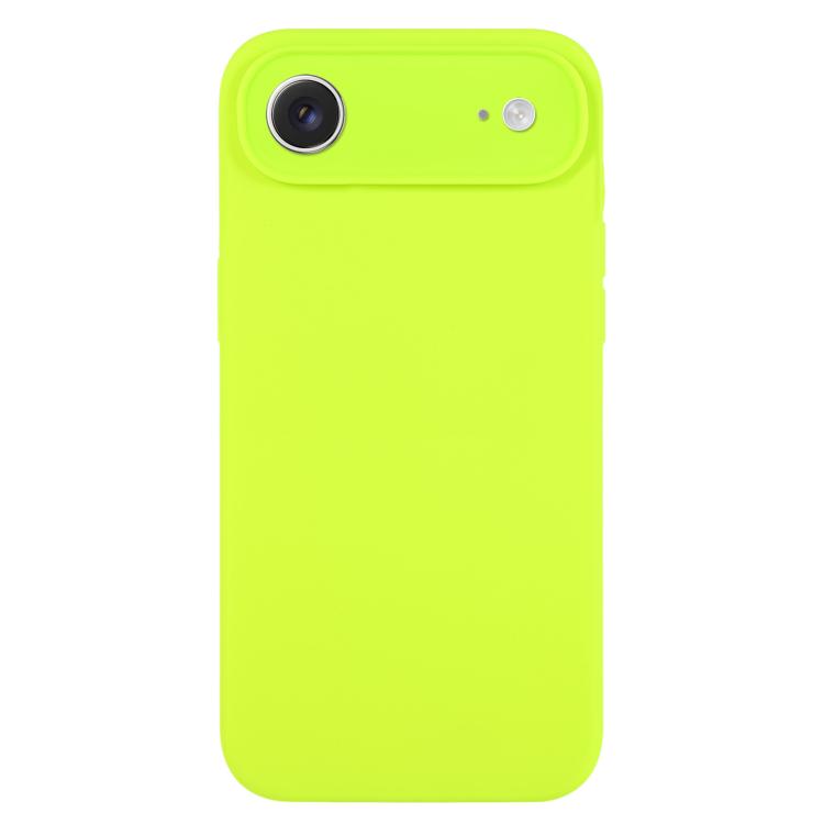 เคสโทรศัพท์ซิลิโคนเหลวสีเรียบรูขุมขนละเอียด, สำหรับ iPhone Air