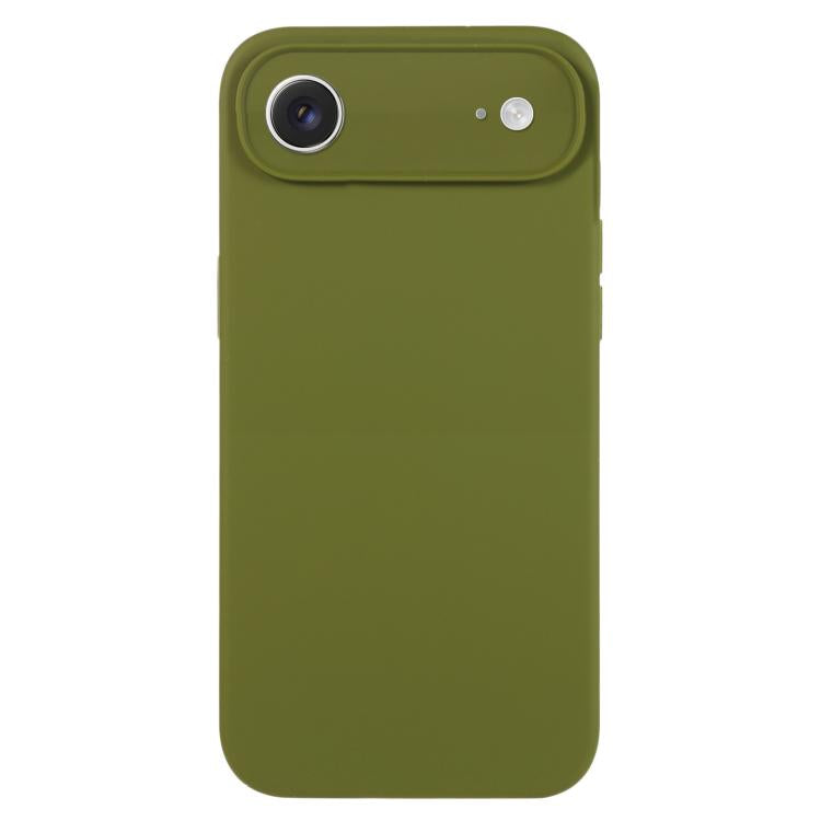 เคสโทรศัพท์ซิลิโคนเหลวสีเรียบรูขุมขนละเอียด, สำหรับ iPhone Air