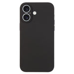 เคสโทรศัพท์ซิลิโคนเหลวสีเรียบรูพรุนละเอียด สำหรับ iPhone 17