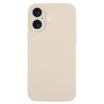เคสโทรศัพท์ซิลิโคนเหลวสีเรียบรูพรุนละเอียด สำหรับ iPhone 17