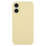 เคสโทรศัพท์ซิลิโคนเหลวสีเรียบรูพรุนละเอียด สำหรับ iPhone 17
