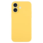 เคสโทรศัพท์ซิลิโคนเหลวสีเรียบรูพรุนละเอียด สำหรับ iPhone 17