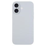 เคสโทรศัพท์ซิลิโคนเหลวสีเรียบรูพรุนละเอียด สำหรับ iPhone 17