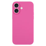 เคสโทรศัพท์ซิลิโคนเหลวสีเรียบรูพรุนละเอียด สำหรับ iPhone 17