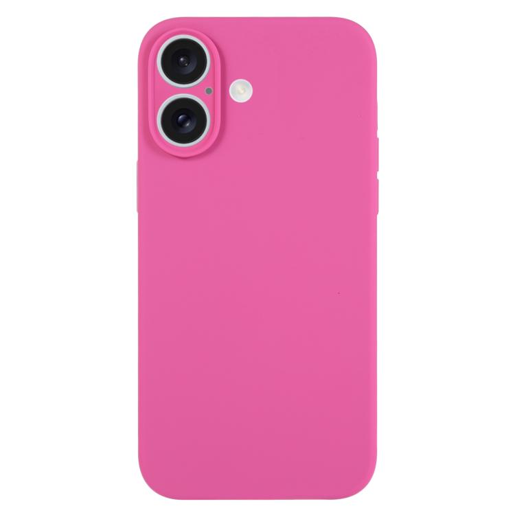 เคสโทรศัพท์ซิลิโคนเหลวสีเรียบรูพรุนละเอียด สำหรับ iPhone 17