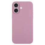 เคสโทรศัพท์ซิลิโคนเหลวสีเรียบรูพรุนละเอียด สำหรับ iPhone 17