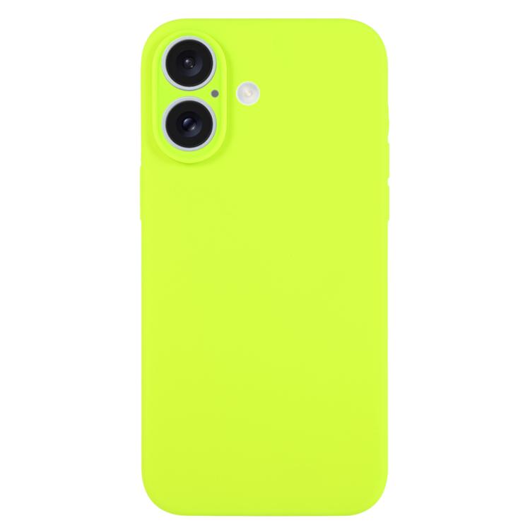 เคสโทรศัพท์ซิลิโคนเหลวสีเรียบรูพรุนละเอียด สำหรับ iPhone 17