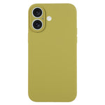 เคสโทรศัพท์ซิลิโคนเหลวสีเรียบรูพรุนละเอียด สำหรับ iPhone 17