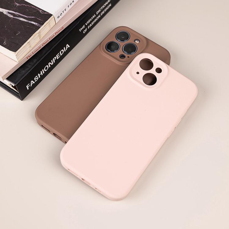 เคสโทรศัพท์ซิลิโคนเหลวสีเรียบรูขุมขนละเอียด, สำหรับ iPhone Air