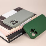 เคสโทรศัพท์ซิลิโคนเหลวสีเรียบรูขุมขนละเอียด, สำหรับ iPhone Air
