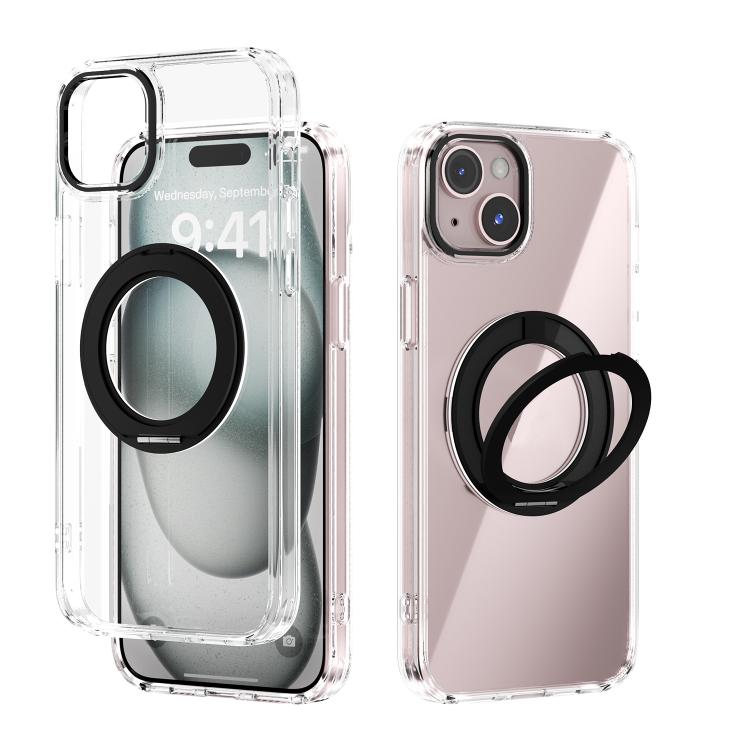 เคสโทรศัพท์โปร่งใส ABEEL MagSafe Q-LUCK Pivot Bracket สำหรับ iPhone 15 Pro Max, สำหรับ iPhone 15 Pro, สำหรับ iPhone 15 Plus, สำหรับ iPhone 15, สำหรับ iPhone 14 Plus, สำหรับ iPhone 14, สำหรับ iPhone 14 Pro, สำหรับ iPhone 14 Pro Max