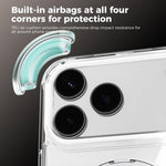 เคสโทรศัพท์โปร่งใส ABEEL MagSafe Q-LUCK Pivot Bracket สำหรับ iPhone 15 Pro Max, สำหรับ iPhone 15 Pro, สำหรับ iPhone 15 Plus, สำหรับ iPhone 15, สำหรับ iPhone 14 Plus, สำหรับ iPhone 14, สำหรับ iPhone 14 Pro, สำหรับ iPhone 14 Pro Max