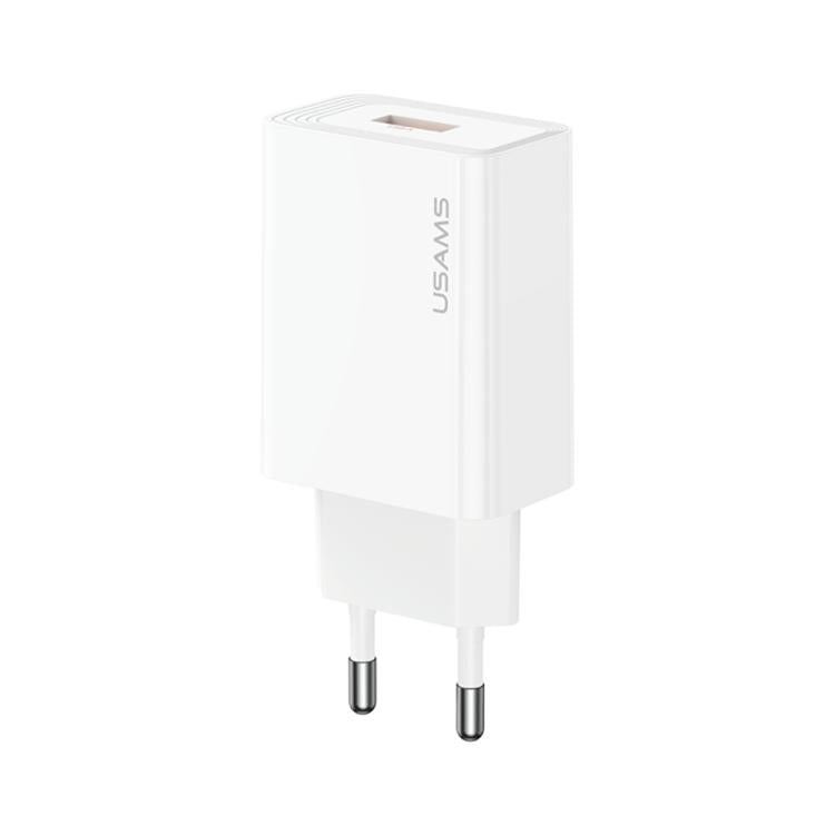 ที่ชาร์จเร็วพอร์ต USB-A เดี่ยว USAMS CC324 T69 QC18W, CC324