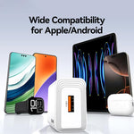 ที่ชาร์จเร็วพอร์ต USB-A เดี่ยว USAMS CC324 T69 QC18W, CC324