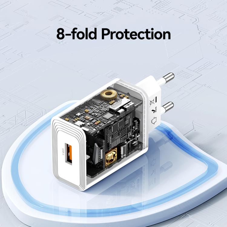 ที่ชาร์จพอร์ต USB เดี่ยว USAMS CC326 T69 10.5W 2.1A, CC326