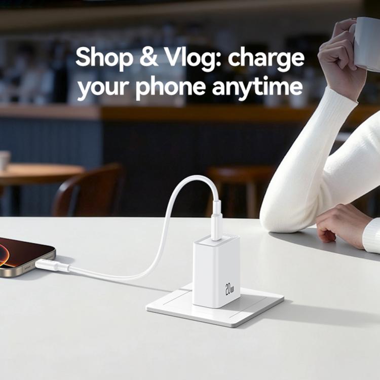 USAMS CC329 T69 PD ที่ชาร์จเร็วพอร์ตเดียว 30W USB-C / Type-C, CC329