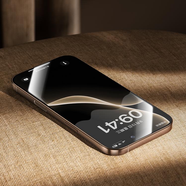 Benks King Kong Corning ฟิล์มกระจกนิรภัย DLC แบบโค้งร้อนเต็มแผ่นกาว ติดตั้งเร็ว สำหรับ iPhone 17 Pro Max, สำหรับ iPhone 17 Pro