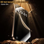 Benks King Kong Corning ฟิล์มกระจกนิรภัย DLC แบบโค้งร้อนเต็มแผ่นกาว ติดตั้งเร็ว สำหรับ iPhone 17 Pro Max, สำหรับ iPhone 17 Pro
