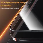 Benks King Kong Corning ฟิล์มกระจกนิรภัย DLC แบบโค้งร้อนเต็มแผ่นกาว ติดตั้งเร็ว สำหรับ iPhone 17 Pro Max, สำหรับ iPhone 17 Pro