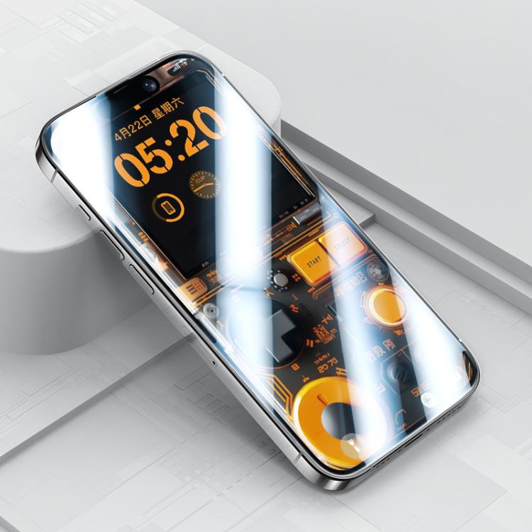 ฟิล์มกันรอยหน้าจอแบบด้านสำหรับเล่นเกมขอบโค้งศูนย์ Benks สำหรับ iPhone 17 Pro Max, สำหรับ iPhone 17