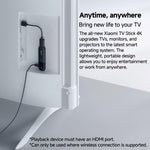 Xiaomi TV Stick รุ่นที่ 2 แท้ Quad Core Cortex-A55 4K Ultra HD WiFi6 สองย่านความถี่ Google TV Stick รุ่นทั่วโลก พร้อม Google Play, 2GB+8GB