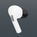 จุกหูฟังโฟมหน่วยความจำเปลี่ยนได้ 12 ชิ้น สำหรับ AirPods Pro พร้อมกล่องเก็บ สีเทาโฟมหน่วยความจำ
