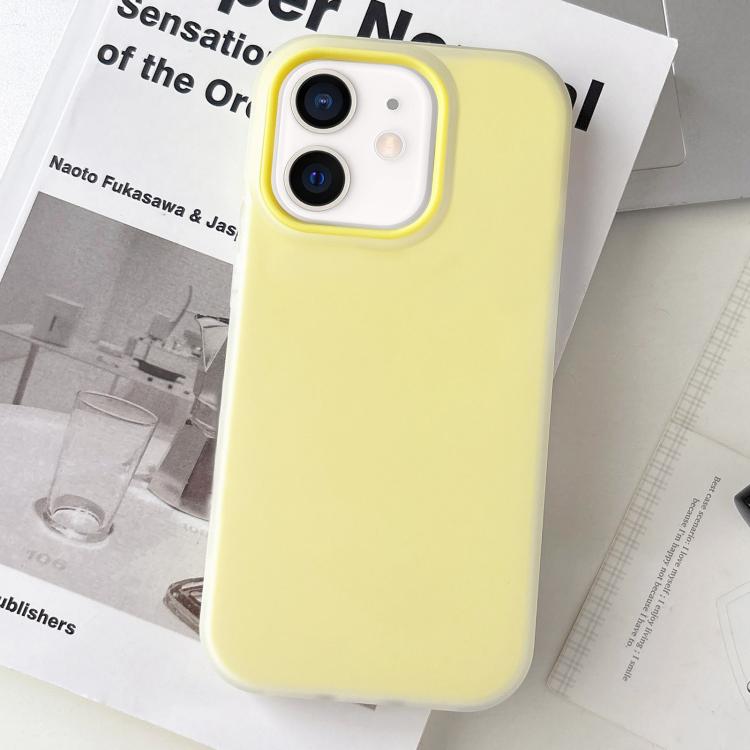 เคสโทรศัพท์ไฮบริด TPU PC สัมผัสด้านสีเจลลี่ สำหรับ iPhone 12 Pro Max, iPhone 12 Pro, iPhone 11