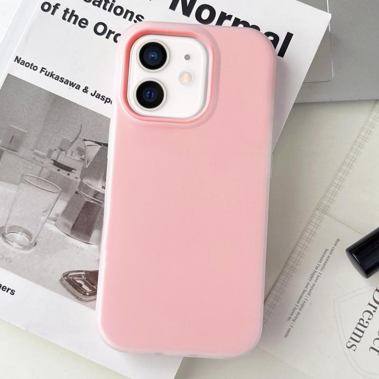 เคสโทรศัพท์ไฮบริด TPU PC สัมผัสด้านสีเจลลี่ สำหรับ iPhone 12 Pro Max, iPhone 12 Pro, iPhone 11